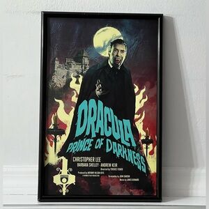 Christopher Lee Dracula Poster